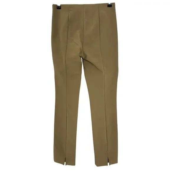 Vince Tailored Tan Stitch Front Seam Leggings Size S - Picture 2 of 3